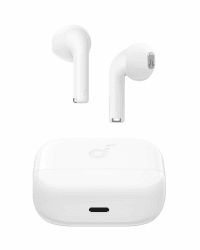soundcore K20i von Anker, Semi-In-Ear Earbuds, Bluetooth Wireless, 36h Spielzeit, Schnell-Laden, klarer Sound, komfortable Passform, ENC 2-Mikrofone, anpassbarer EQ, IPX5, Bluetooth 5.3, App-Steuerung weiß