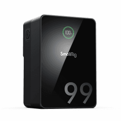 SMALLRIG V Mount Battery VB99 Pro, 6700mAh, 99Wh, 14,8V V-Mount Akku, Unterstützt 100W PD USB-C Schnellladegerät, mit D-TAP, Dual USB-C, Dual-DC Anschluss, USB-A, für Kamera, Camcorder, Monitor - 4292