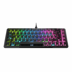 Turtle Beach Vulcan II Mini – 65% optisch-mechanische Gaming-Tastatur mit anpassbarer RGB-Beleuchtung, Tastenduplikator-Technologie, Aluminiumplatte, Schwarz