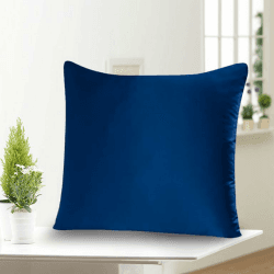 townssilk Beidseitig 100% 19mm Pure Maulbeerseide Kissenbezug für Haar und Haut Gesundheit, 1 Stück 65x65cm Größe Kissenbezug mit verstecktem Reißverschluss 600 Fadenzahl Navyblue 65x65cm Navyblue