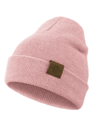 Wmcaps Mütze Kinder Jungen, Warme Weiche Wintermützen für Mädchen Kleinkind Baby, Doppellagige Strickmütze Kinder Einheitsgröße Rosa