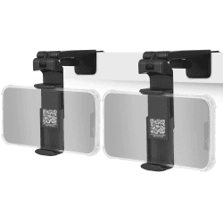 Wicked Chili 2X Universal Handyhalterung für Flugzeug, Bahn & Küche | 360° Klemmhalterung, iPhone Monitor Halterung | Reise Gadgets Handyhalter Tisch iPhone, Samsung Halter (Patentiert) 2x Smartphone Travel Holder