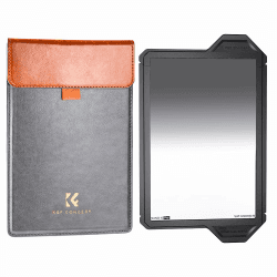 K&F Concept Nano X-PRO Verlaufsfilter Soft GND8 Rechteckfilter mit 28 Nano-Beschichtung Filterschutzrahmen 100x150mm Soft GND8+Schutzrahmen