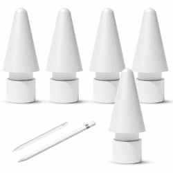 RZMZBY 5 Pieces Apple Pencil Spitze,Apple Pencil 2. Generation Spitze,Apple Pencil Spitzen