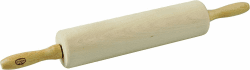 Dr. Oetker Profi-Holzteigrolle – Hochwertiges Buchenholz, Ergonomischer Griff, 440x60x60 mm, 2 Jahre Garantie, Holzbraun, Braun Teigroller