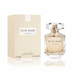 Elie Saab Le Parfum 50 ml – Eau de Parfum für Frauen – Blumiger Chypre-Duft – Strahlende Noten von Orangenblüte, Jasmin, Rosenhonig und Patschuli – Transparenter Glasflakon 50 ml (1er Pack)
