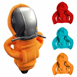 OUZHOU Schalthebel Hoodie,3 Stück Auto Schaltknauf Abdeckung,Schalthebel Hoodie, Schaltknauf Abdeckung für Auto Staubdichter Schutz, Autozubehör Auto Dekoratives