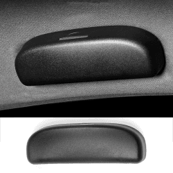 CDEFG Kompatibel mit Toyota Yaris Cross 2021 2022 2023 2024 Sonnenbrillenhalter Brillenetui Yaris Cross Brillenhalter Auto Glasses Case Holder Brillenetui Käfig Yaris Cross 2023 2024 Zubehör (Schwarz)