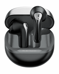 SoundPEATS Air5 Bluetooth Kopfhörer, Hi-Res/aptX Adaptive Lossless/Snapdragon Sound Kopfhörer, Semi In-Ear Bluetooth 5.4 Ohrhörer mit 13mm dynamischer Treiber, Spezielle App, 30 Stunden Spielzeit Schwarz