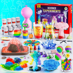 110+ Wissenschaft Experimente Kits für Kinder - STEM Projekte Wissenschaftliche Spielzeug für Kinder 6 7 8 9 10 12 Jahre alt, Weihnachten Geburtstag Geschenke für Jungen und Mädchen, Chemie-Set