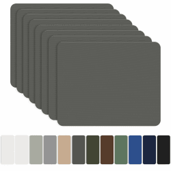 Nylon Selbstklebende Patches, OAZ 8 Stück 20x15cm Selbstklebender Wasserdichte Reparatur Patch, Nylon Flicken Selbstklebend Dunkelgrau, für Zelte, Daunenjacke, Schlafsack, Tasche Dunkelgrau 20x15cm 8er