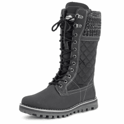 Polar Damen Schnee Dauerhaft Draussen Thermal Winter Warm Wasserdicht Mittelhoher Stiefel 38 EU Schwarz
