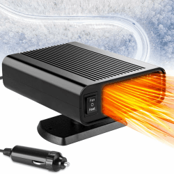Showvigor Tragbare Autoheizung,2025 Neue Upgrade 12V Schnelle Heizung Auto Defroster Windschutzscheibe Heizung,150W Multifunktionale Auto Heizungen für Fahrzeug