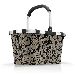 reisenthel carrybag baroque marble Stabiler Einkaufskorb mit viel Stauraum und praktischer Innentasche Elegantes und wasserabweisendes Design Baroque Marble Einfarbig