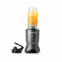 nutribullet personal blender, der leistungsstärkste Mixer für eine Portion, 1000 Watt und leiser Motor, 900 ml Becher aus Tritan Renew, leuchtende Touch Bedienknöpfe, Dunkel Grau 1000W Dunkel Grau
