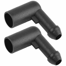 XUKEY 2 Stück Wischwasser Schlauchverbinder für Vauxhall Vastra H/Corsa D/Zafira B 13171805 13257350 1452941 Auto Wischwasser Schlauch Verbinder Schlauchanschluss Unterlegscheibenrohr Universal