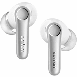 EarFun Air Pro 4 Bluetooth Kopfhörer mit Adaptive Hybride Geräuschunterdrückung, aptX Lossless, Hi-Res Audio, LDAC, 6 Mikrofone cVc 8.0 KI Anrufe, 52H Akku, Multipoint, Bluetooth 5.4, In Ear Detection weiß