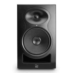 Kali Audio LP-8 2nd Wave Lautsprecher, Studiomonitor (aktiver Nahfeldmonitor, Lautsprecher mit Waveguide Technologie, Bass Reflexsystem, 8“ Woofer), Schwarz, Black, 8 inch
