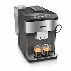 Siemens Kaffeevollautomat EQ500 classic TP516DX3, App-Steuerung, viele Kaffeespezialitäten, Milchaufschäumer, Doppeltassenfunktion, automat. Dampfreinigung, 1500 W, edelstahl/klavierlack schwarz Milchschlauchsystem Schwarz/Edelstahl Home Connect