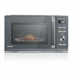 Toshiba MW3-AM25PFI(MG) Solo Mikrowelle 25L 900W Mikrowellenherd in Schlanken Morandi-Grau. Mit Origin-Inverter, Chef-Defrost, 10 Leistungsstufen, 7 Auto-Menüs, Easy Clean 25L Solo Inverter