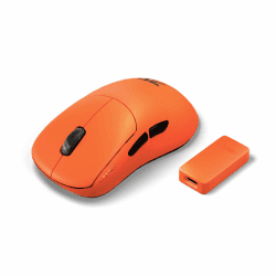 Fnatic x Lamzu Thorn Wireless Pro Gaming-Maus 4K Special Edition, Pixart 3395 Sensor, Episch Leichte 52g, 80h Akkulaufzeit, Optische Schalter, Windows- und Mac-Kompatibel Medium THORN