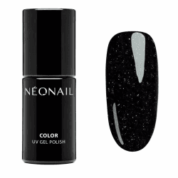 NEONAIL UV Nagellack 7,2 ml Schwarz Venezian Mask NEONAIL Farben UV Lack Glitter Gel Nägel Nageldesign Shellack Venezian Mask 7.2 ml (1er Pack)