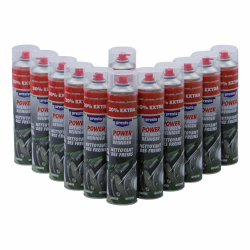 Bremsenreiniger 12x 600ml Power Teilereiniger Acetonfrei 600 ml Spraydose