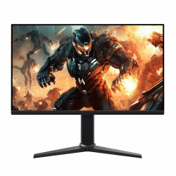 Amazon Basics Gaming-Monitor 24 Zoll (61 cm), FHD 1080p, 165 Hz, VESA-kompatibel, adaptive Synchronisierung, 1 ms Reaktion, Schwarz