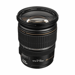 Canon EF-S 17-55mm F2.8 IS USM Objektiv (77mm Filtergewinde) schwarz Standardausführung Single