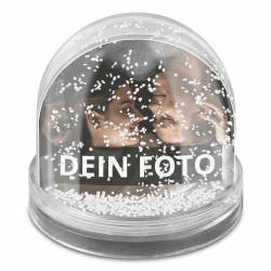 PhotoFancy® - Schneekugel mit Foto personalisiert gestalten Standard