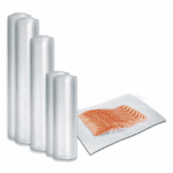 CASO Profi- Vakuumfolien Set 3 / Folienbeutel: 50x 16x23cm, Folienrolle: 2x 20x600cm, 1x 28x600cm, 2x 30x600cm 150µm, für Vakuumierer, BPA-frei, sehr stark, reißfest, kochfest Set 3 50 Beutel 16x23 cm + 2 Rollen 20x600 cm + 2 Rollen 30x600 cm + 1 Rolle 28