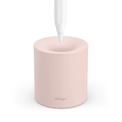 elago Silikonständer Kompatibel mit Apple Pencil Pro, Apple Pencil (1st & 2nd Gen), Apple Pencil (USB-C) und jedem Tablet-Stylus mit oder ohne Bleistifttasche oder -hülse, Schutz der Spitze (Rosa)