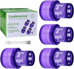 ‎Laukowind Filter für Dyson V11 SV14 V15 SV22 Serie, 4 Stück Ersatzfilter für Dyson V11 Animal/Absolute/Torque Drive/Fluffy/Complete Pro V15 Detect SV14 schnurlosen Staubsauger V11-4pcs