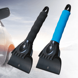 VidFair 2 Stück Auto-Eiskratzer, kratzt Eis, Schnee und Frost von Windschutzscheiben, mit Schaumstoffgriff und Seitenfenstern einfach, Autoschaber für Auto, SUV, LKW, Windschutzscheibenfenster