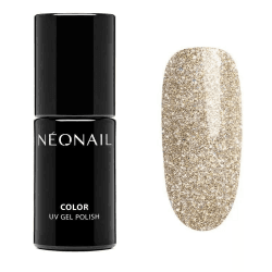 NEONAIL UV Nagellack 7,2 ml Gold Orange Smile & Shine NEONAIL Farben UV Lack Gel Glitzer Nägel Nageldesign Shellack Smile&Shine 7.2 ml (1er Pack)