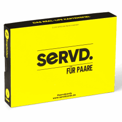 SERVD - für Paare - Das Real-Life Kartenspiel