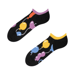 Dedoles Socken Unisex Damen Herren & Kinder Baumwolle viele lustige Designs Fussball Fahrrad Pferde Pflanzen Feuerwehr Geschenk links rechts verschieden 35-38 Ballons Sneakersocken