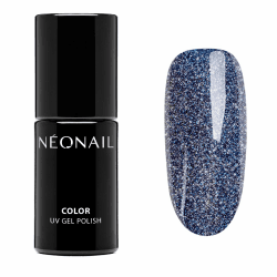 NEONAIL UV Nagellack 7,2 ml Blau Shimmering Queen NEONAIL Farben UV Lack Glitter Gel Nägel Nageldesign Shellack Shimmering Queen 7.2 ml (1er Pack)