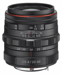 Pentax 23000 HD DA F2.8-4ED DC WR Limited K-Mount Objektiv (20-40 mm) schwarz 20-40mm Schwarz