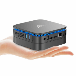 NiPoGi AK1PLUS Mini PC Ιntel Alder Lake Ν97(Bis zu 3,6GHz,4C/4T)16GB DDR4/1024GB M.2 SSD,Mini Computer WiFi 2.4G/5.0G,BT4.2,RJ45 LAN,Micro PC 4K@60HZ UHD Dual Display mit VESA für Geschäftsbüro/Schule Ιntel Alder Lake Ν97/16GB +1TB