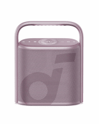 soundcore Motion X500 Tragbarer Bluetooth Lautsprecher, Kabelloser Lautsprecher Immersivem Spatial Audio, 3× Detailreicher, Kabelloses Hi-Res, 3 Treiber, Aufwärtsgerichteter Treiber harmonischem Licht rosa