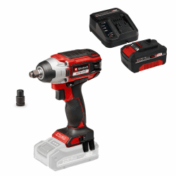 Einhell Akku-Schlagschrauber IMPAXXO 18/230 Kit Power X-Change (Li-Ion, 18 V, 230 Nm, Bürstenloser Motor, inkl. 4 Ah Akku und Ladegerät) inkl. 4,0 Ah Akku und Ladegerät
