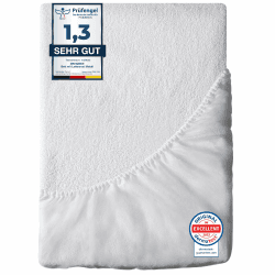 Dreamzie Matratzenschoner 140x190cm Wasserdicht Oeko-TEX - Atmungsaktive Anti-Allergie und Anti Milben - Nässeschutz 140x190 und 140x190 1 140 x 190 cm