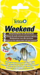 TetraMin Weekend Wochenendfutter - kompakte Futtersticks für die Versorgung aller Zierfische am Wochenende bzw. für bis zu 6 Tagen, 20 Stück 18 g (1er Pack)