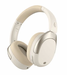 Edifier W830NB Wireless Over Ear Kopfhörer mit -45dB ANC, 94Std. AKKU, LDAC Hi-Res Sound, Spatial Audio, Schnellladung, Bluetooth V5.4 - Elfenbein