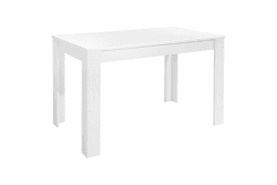 byLIVING Esstisch NEPAL / Moderner Küchentisch in Weiß / Großer Tisch / 120 x 80, H 75 cm ohne Wendeplatte 120 x 80, H 75 cm Weiß