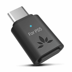Avantree C81-Gaming (2025 Neu) - USB-C Bluetooth 5.3 Adapter Dongle für PS5 & Gaming-Konsolen mit niedriger Latenz und aptX-Adaptive, Kabellos Audio-Transmitter Stick für Wireless Kopfhörer & Ohrhörer