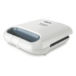 Taurus Mysandwich - elektrischer Toaster | 800 W | 2 quadratische Sandwiches gleichzeitig | Perfekte Versiegelung | Betriebsanzeige Antihaftbeschichtete Platten Weiß | Kunststoff 800W