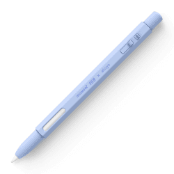 elago X MONAMI Pencil Hülle Kompatibel mit Apple Pencil 2. Generation Schutzhülle, Strapazierfähiges Silikon, Klassisches Design, Kompatibel mit Magnetischer Aufladung und Double Tap (Violett)