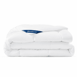 BEDSURE Bettdecke 155x220, Steppdecke 155x220 Leichte 150gsm, Sommerdecke 155x220 mit Polyesterfüllung, Mikrofaser Ganzjahresbettdecke mit Eckschlaufen (Weiß) Weiß Leichte Sommerdecke 155x220 cm
